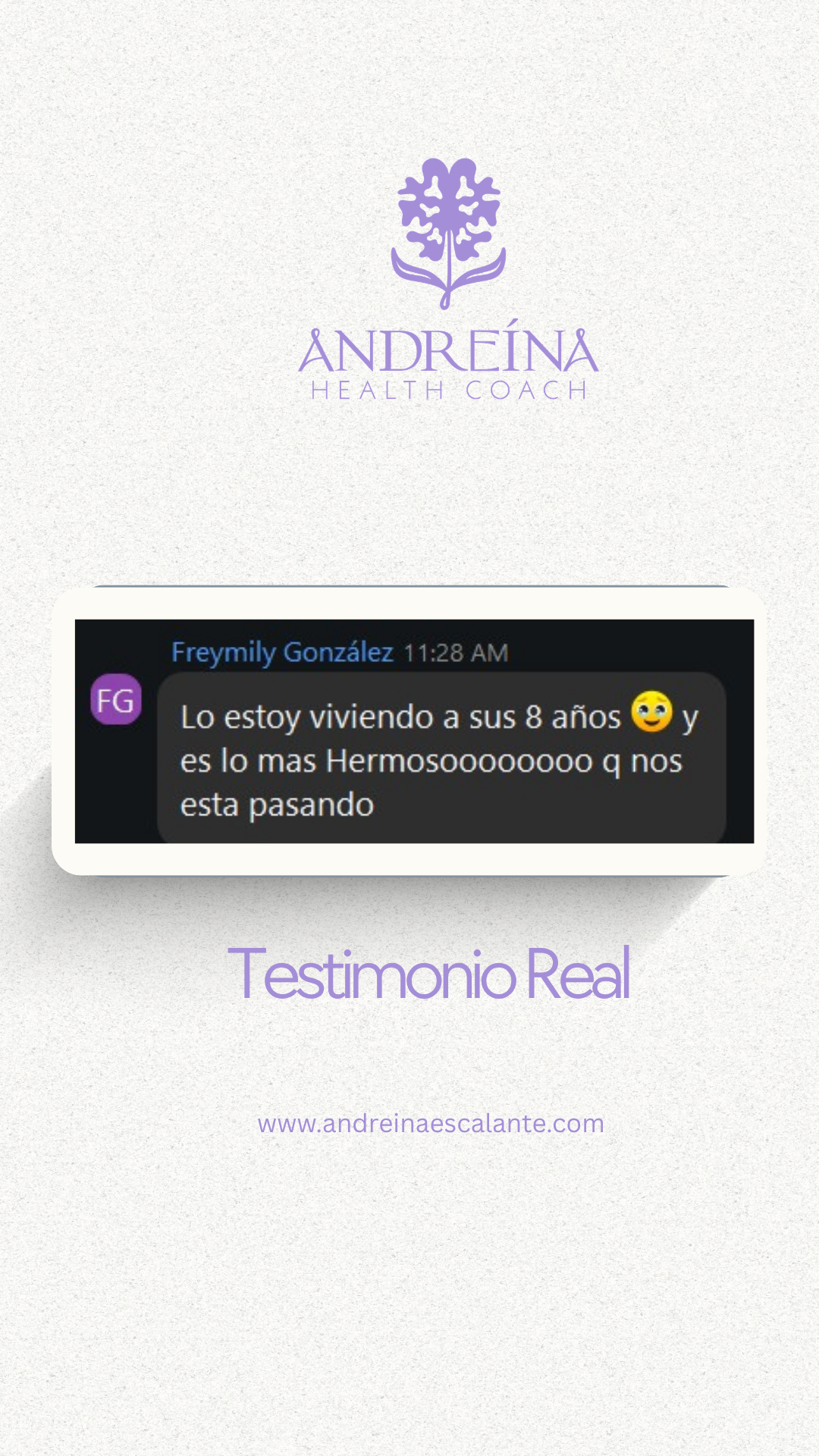 Lo más hermoso que nos está pasando - Mensaje real de una mamá en proceso